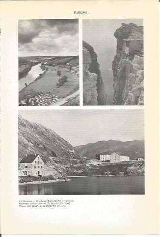 LAMINA 22174: Montes de Francia y Suiza