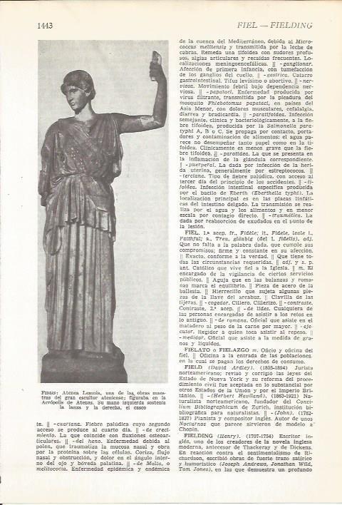 LAMINA 22200: Atenea Lemnia, por Fidias