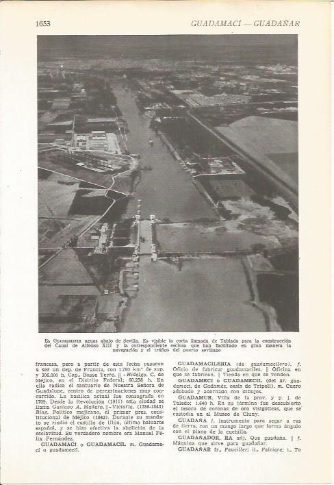 LAMINA 22267: El Guadalquivir a su paso por Sevilla