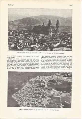 LAMINA 22337: Vistas de Jaen y Jaffa