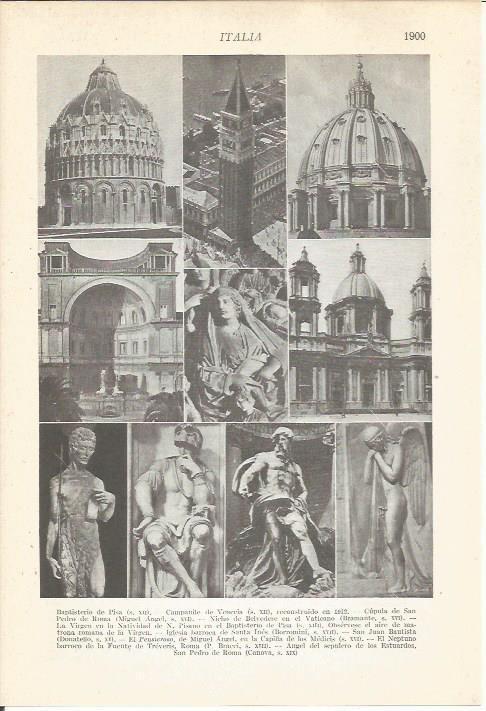 LAMINA 22335: Arte de Italia
