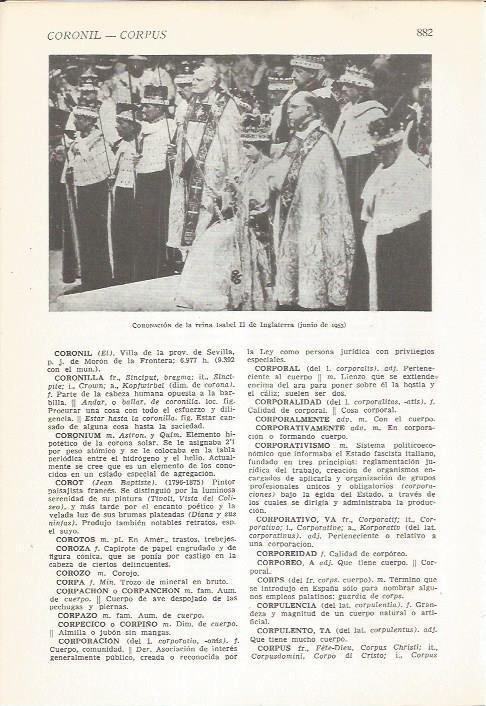 LAMINA 22364: Coronacion de Isabel II de Inglaterra