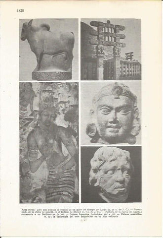 LAMINA 22319: Arte de la India