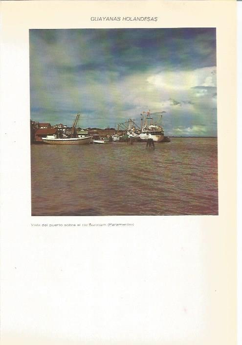 LAMINA 22272: Puerto de Paramaribo, Guayanas Holandesas
