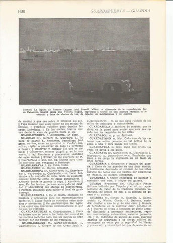 LAMINA 22270: La laguna de Venecia, por Guardi