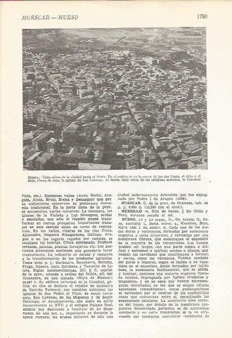 LAMINA 22306: Vista aerea de Huesca