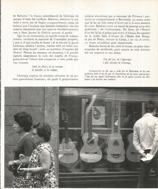 LAMINA 22040: Barcelona. Tienda de guitarras