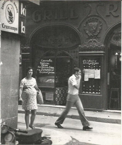 LAMINA 22037: Barcelona. Calle Escudellers