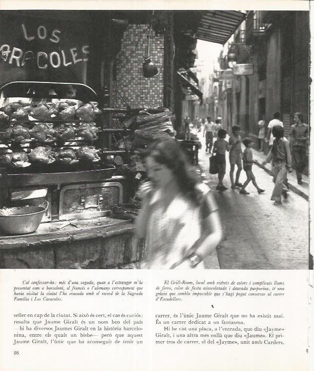 LAMINA 22036: Barcelona. Restaurante Los Caracoles