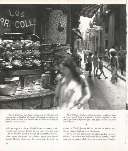 LAMINA 22036: Barcelona. Restaurante Los Caracoles