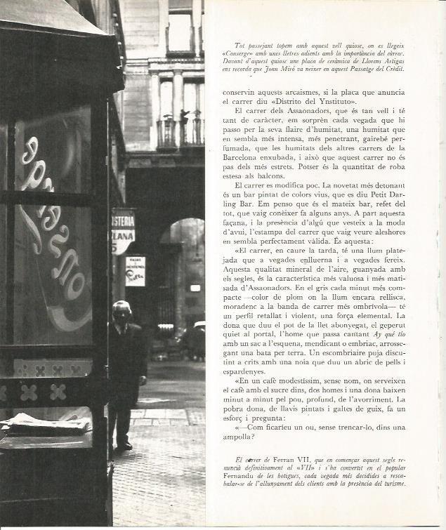 LAMINA 22025: Barcelona. Calle Lledo