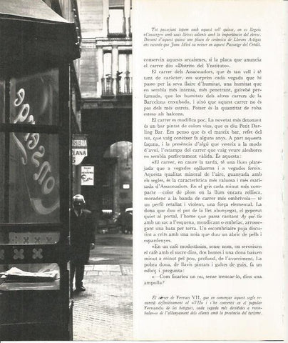 LAMINA 22025: Barcelona. Calle Lledo