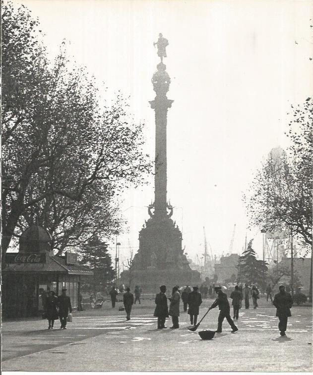 LAMINA 22055: Barcelona. Monumento a Colon