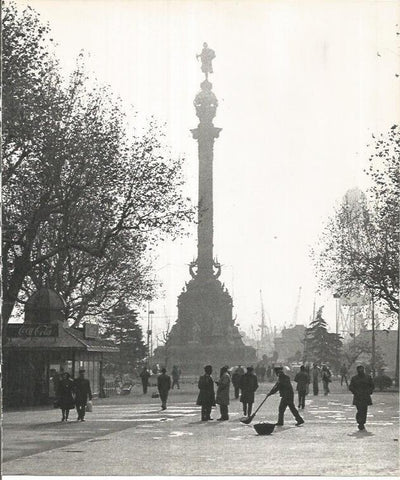 LAMINA 22055: Barcelona. Monumento a Colon