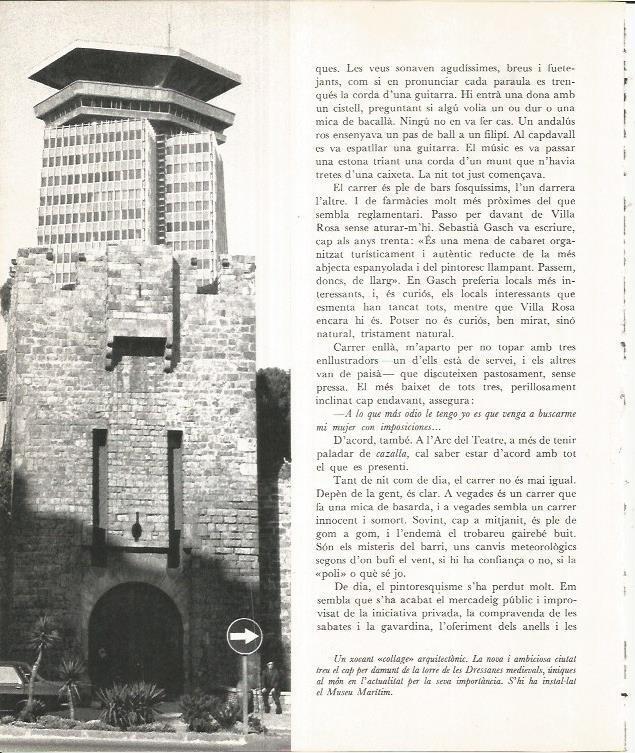 LAMINA 22053: Barcelona. Torre de las Drassanes
