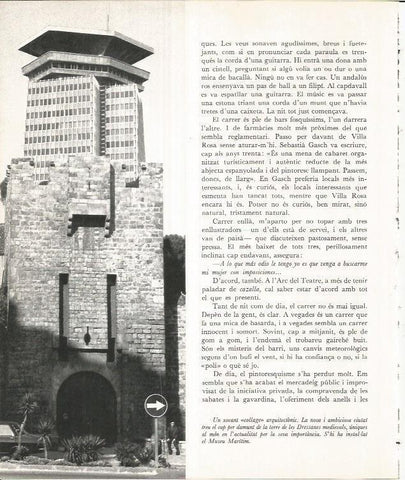 LAMINA 22053: Barcelona. Torre de las Drassanes