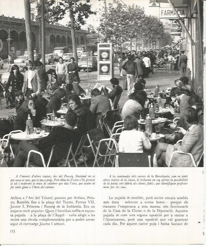 LAMINA 22048: Barcelona. Antiguo Passeig Nacional