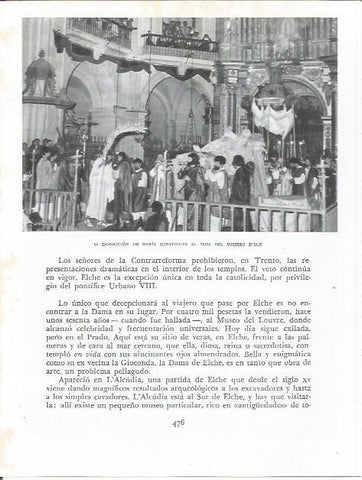 LAMINA 21984: La Dormicion de Maria del Misteri d'Elx