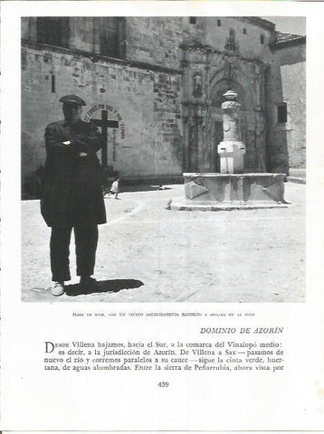 LAMINA 21976: Plaza de Biar