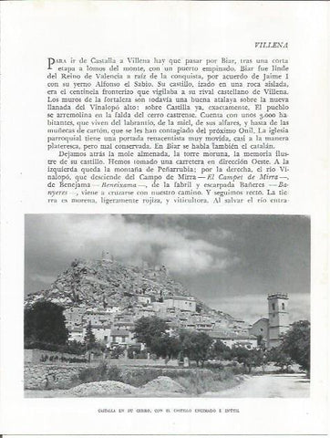 LAMINA 21974: Castalla, Alicante