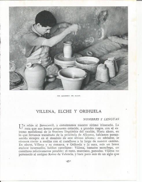 LAMINA 21972: Alfarero de Agost, Alicante
