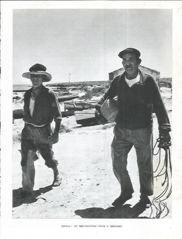 LAMINA 21996: Pescadores de Tabarca