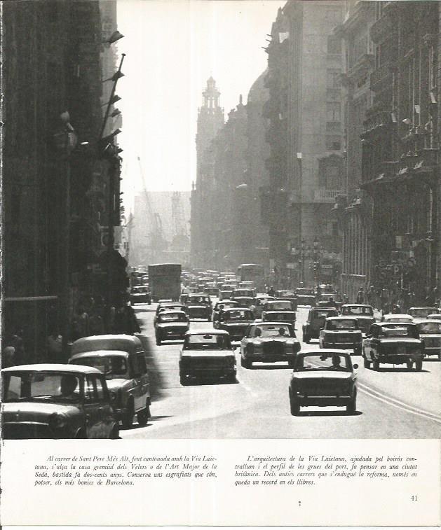 LAMINA 22014: Barcelona. Calle de Sant Pere mes Alt