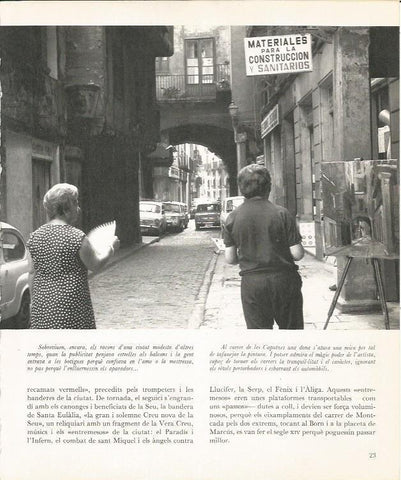 LAMINA 22006: Barcelona. Calle de Caputxes