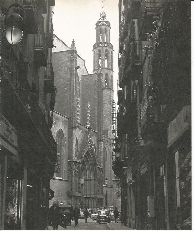LAMINA 22003: Barcelona. Santa Maria del Mar
