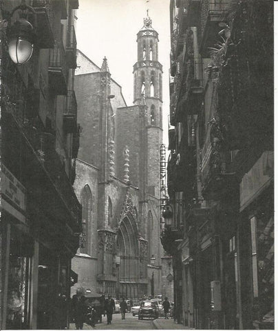 LAMINA 22003: Barcelona. Santa Maria del Mar