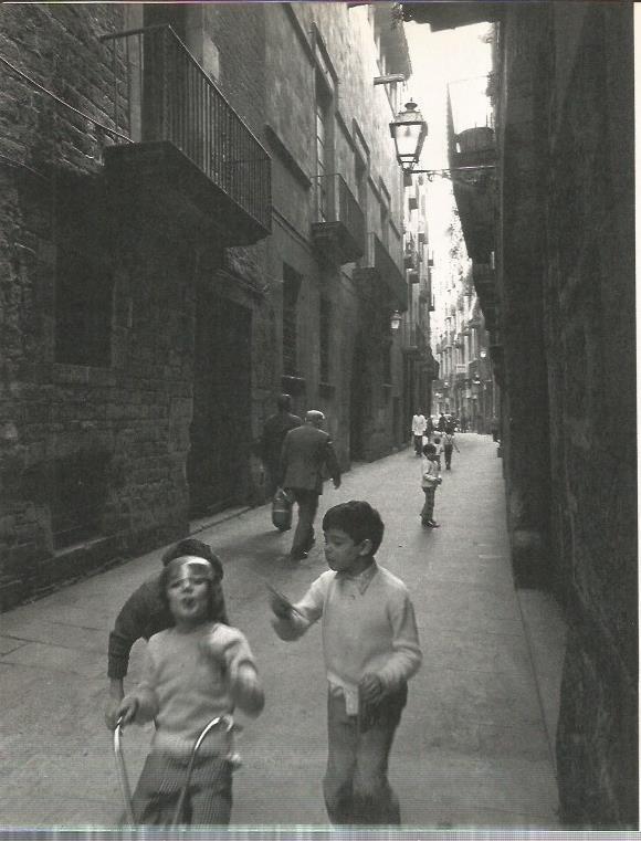 LAMINA 22000: Barcelona. Calle Montcada