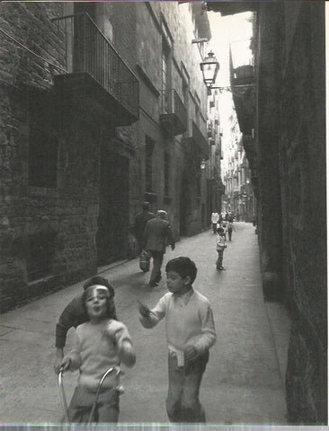 LAMINA 22000: Barcelona. Calle Montcada