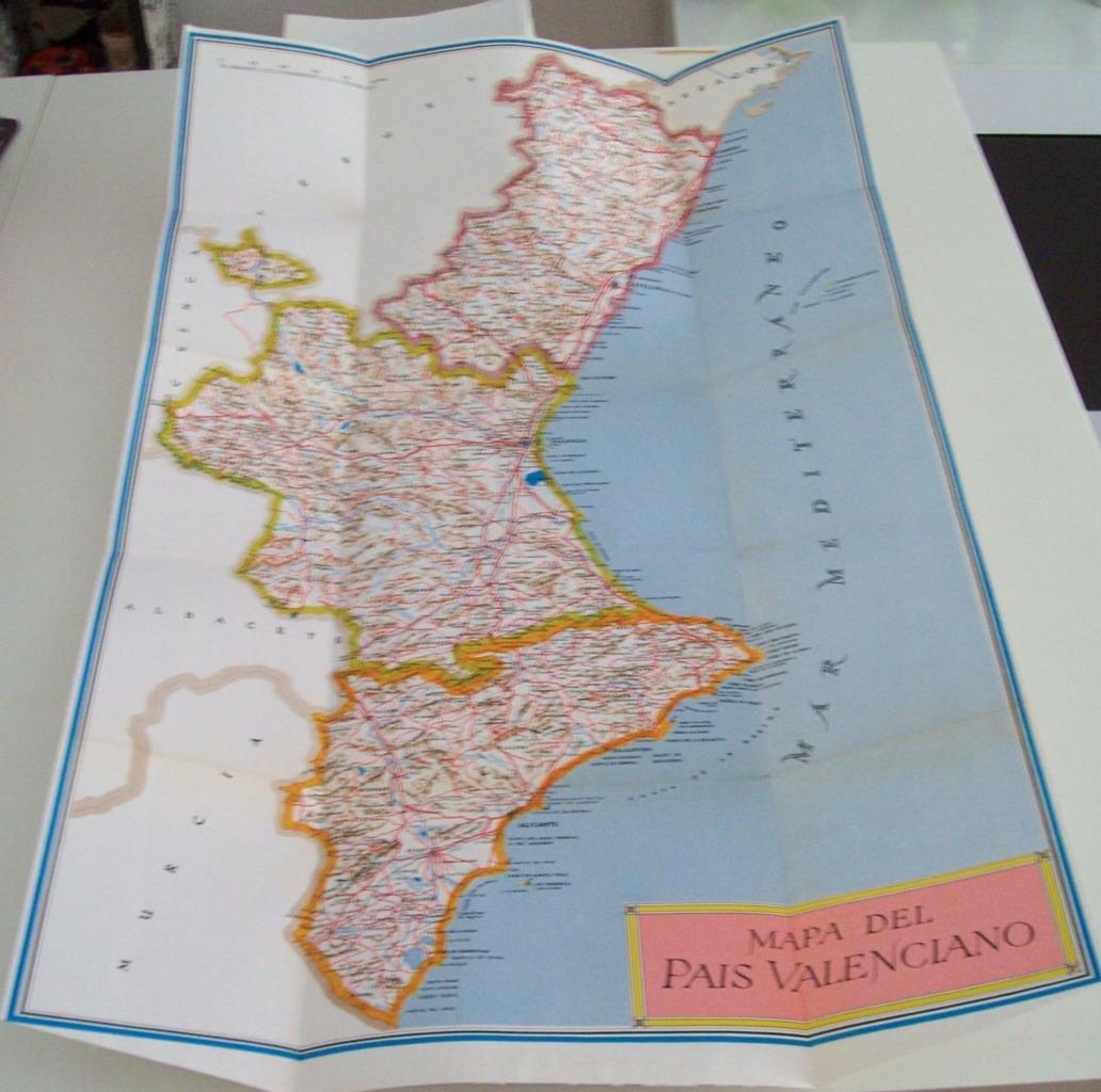 LAMINA 21998: Mapa de la Comunidad Valenciana