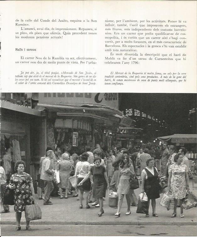 LAMINA 22068: Barcelona. Entrada de la Boqueria