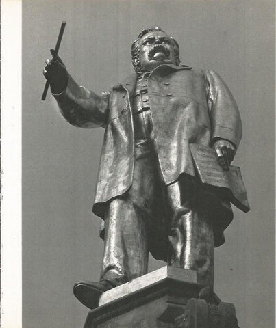 LAMINA 22126: Barcelona. Estatua a Josep Anselm Clave