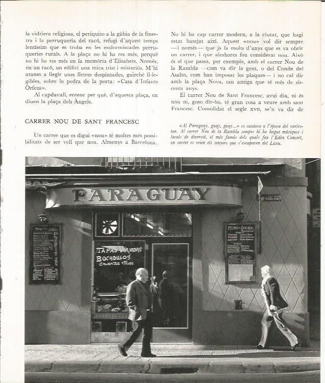 LAMINA 22088: Barcelona. Comercio Paraguay en la calle Nou de Sant Francesc