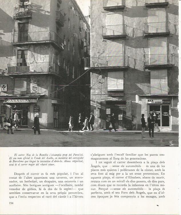 LAMINA 22087: Barcelona.Calle Nou de la Rambla