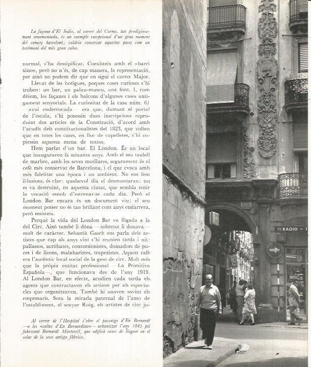 LAMINA 22081: Barcelona. Calle Hospital