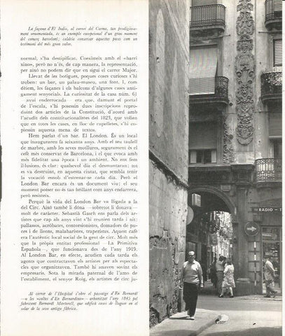 LAMINA 22081: Barcelona. Calle Hospital