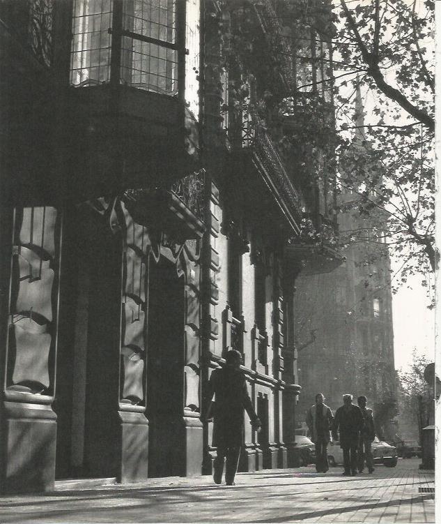 LAMINA 22116: Barcelona. Detalle del Passeig de Gracia