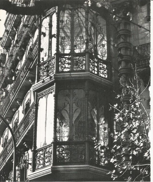 LAMINA 22115: Barcelona. Balcon modernista