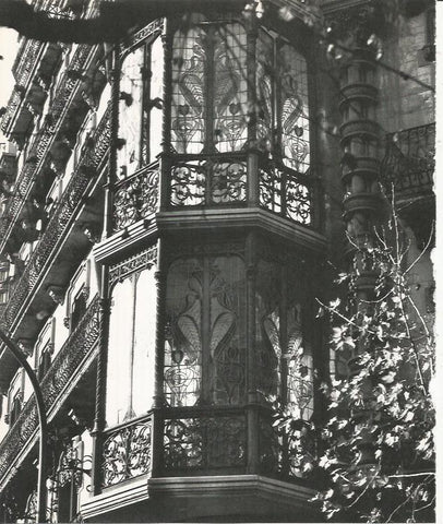 LAMINA 22115: Barcelona. Balcon modernista