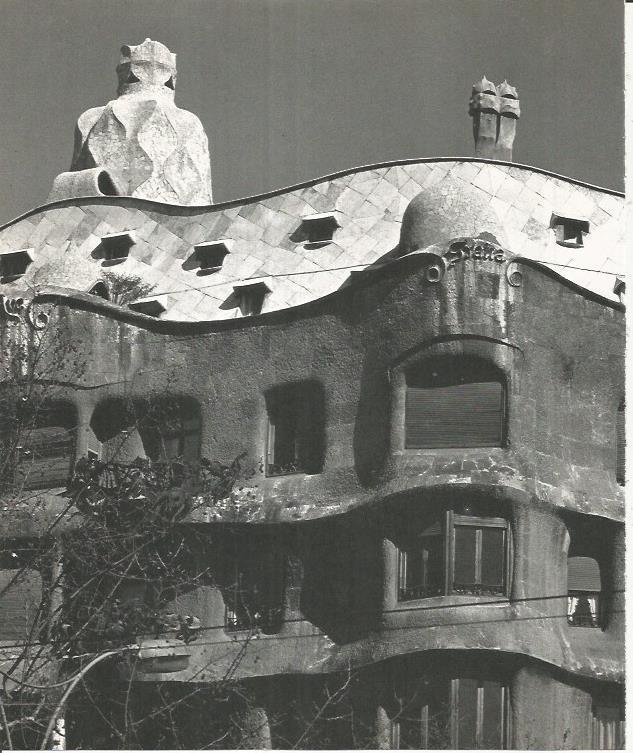 LAMINA 22113: Barcelona. Detalle de La Pedrera