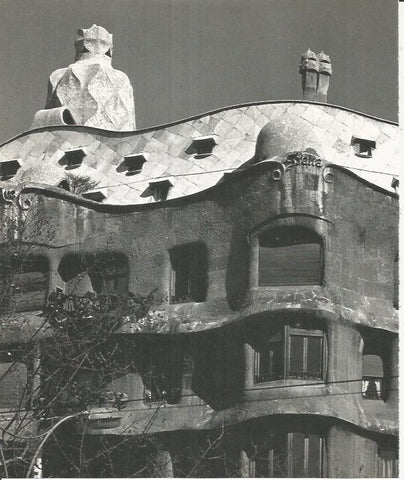 LAMINA 22113: Barcelona. Detalle de La Pedrera