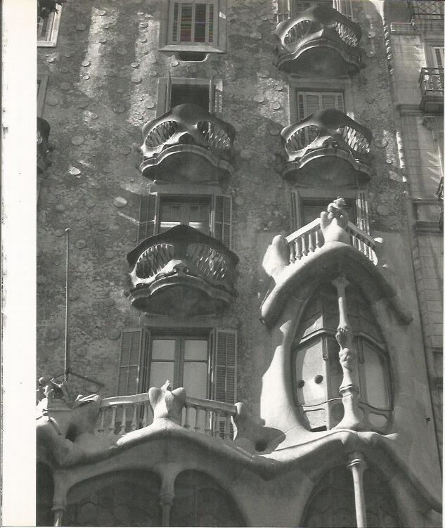 LAMINA 22112: Barcelona. Detalle de la Casa Batllo