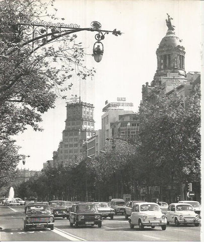 LAMINA 22110: Barcelona. Passeig de Gracia
