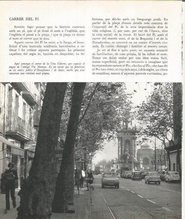 LAMINA 22094: Barcelona. Calle Creu Coberta