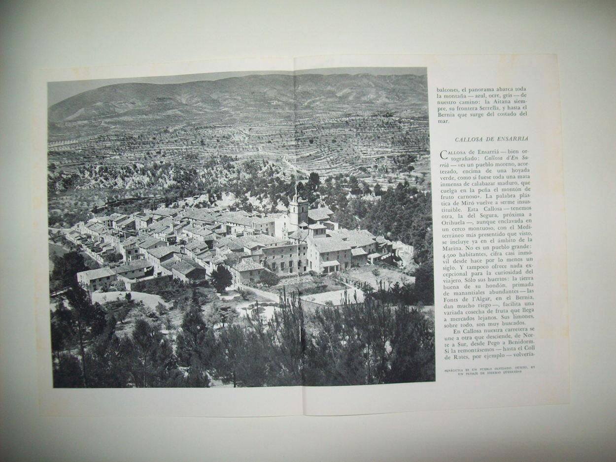 LAMINA 21970: Vista de Penaguila
