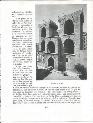 LAMINA 21840: Torres de Quart en Valencia