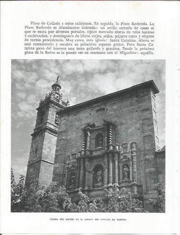LAMINA 21839: Iglesia del Carmen en Valencia